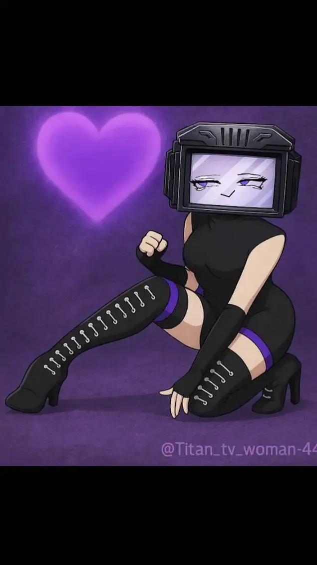 ai character: Titan tv woman💜 background