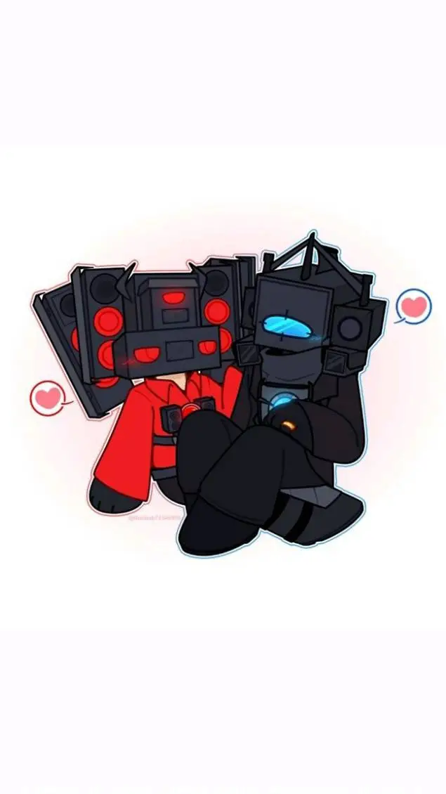 ai character: Titan speakerman background