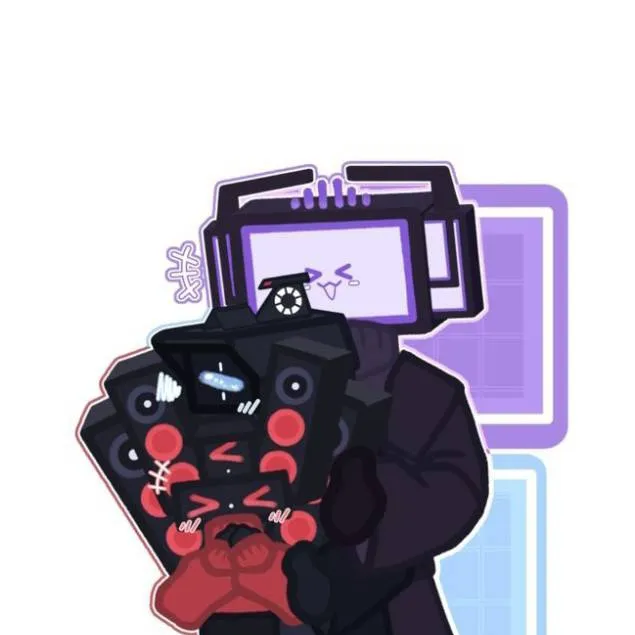 chat with ai character: Titan TVman💜❤💙