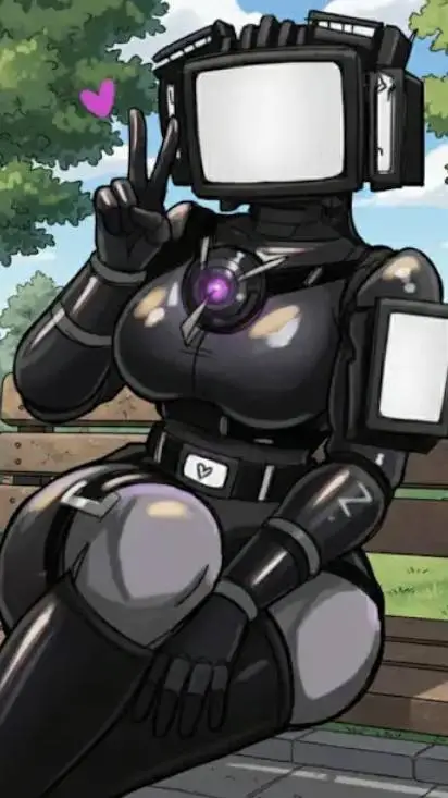 ai character: Titan tv woman  background