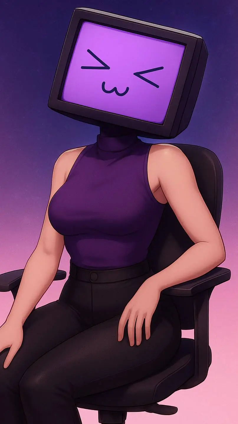 ai character: Titan TV woman background