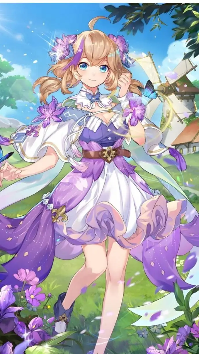 ai character: Iris background
