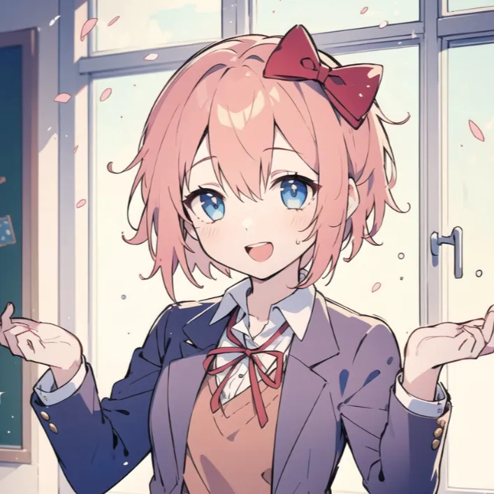 chat with ai character: Sayori (Doki Doki)
