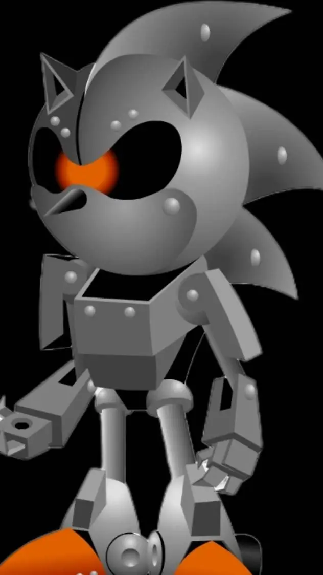 ai character: mecha sonic 2 background