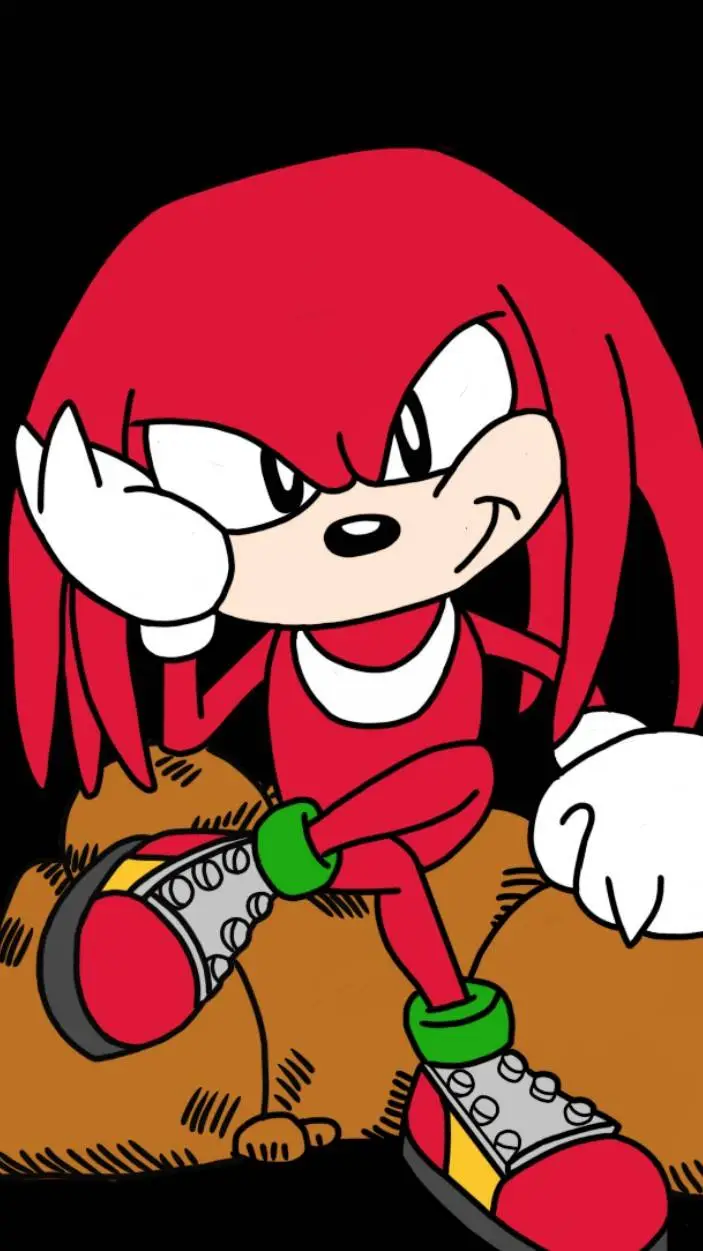ai character: knuckles background