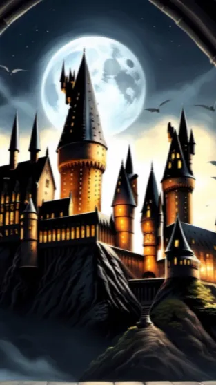 ai character: Hogwarts GC background