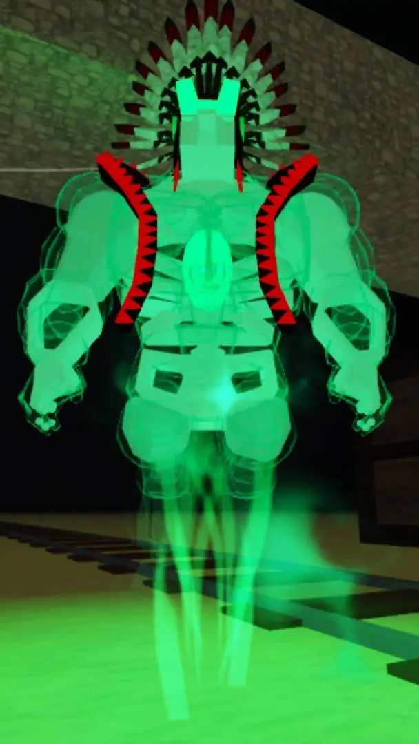 ai character: lobo fantasma background