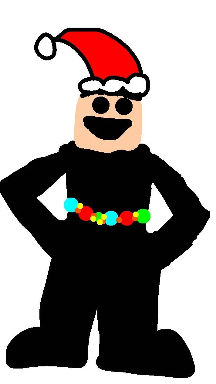 ai character: festive randy background