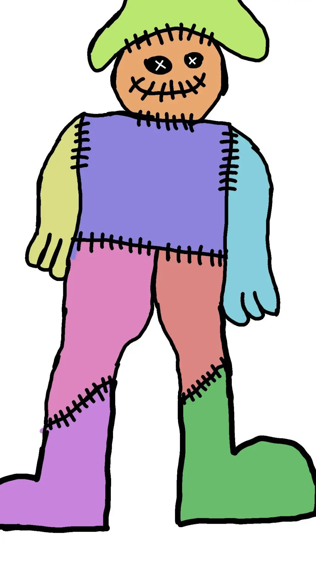 ai character: plush randy background