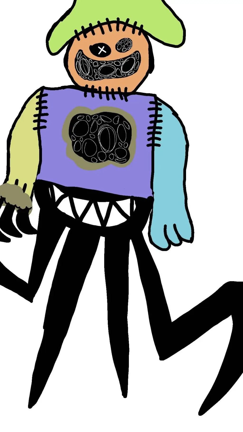 ai character: plush Randy? background