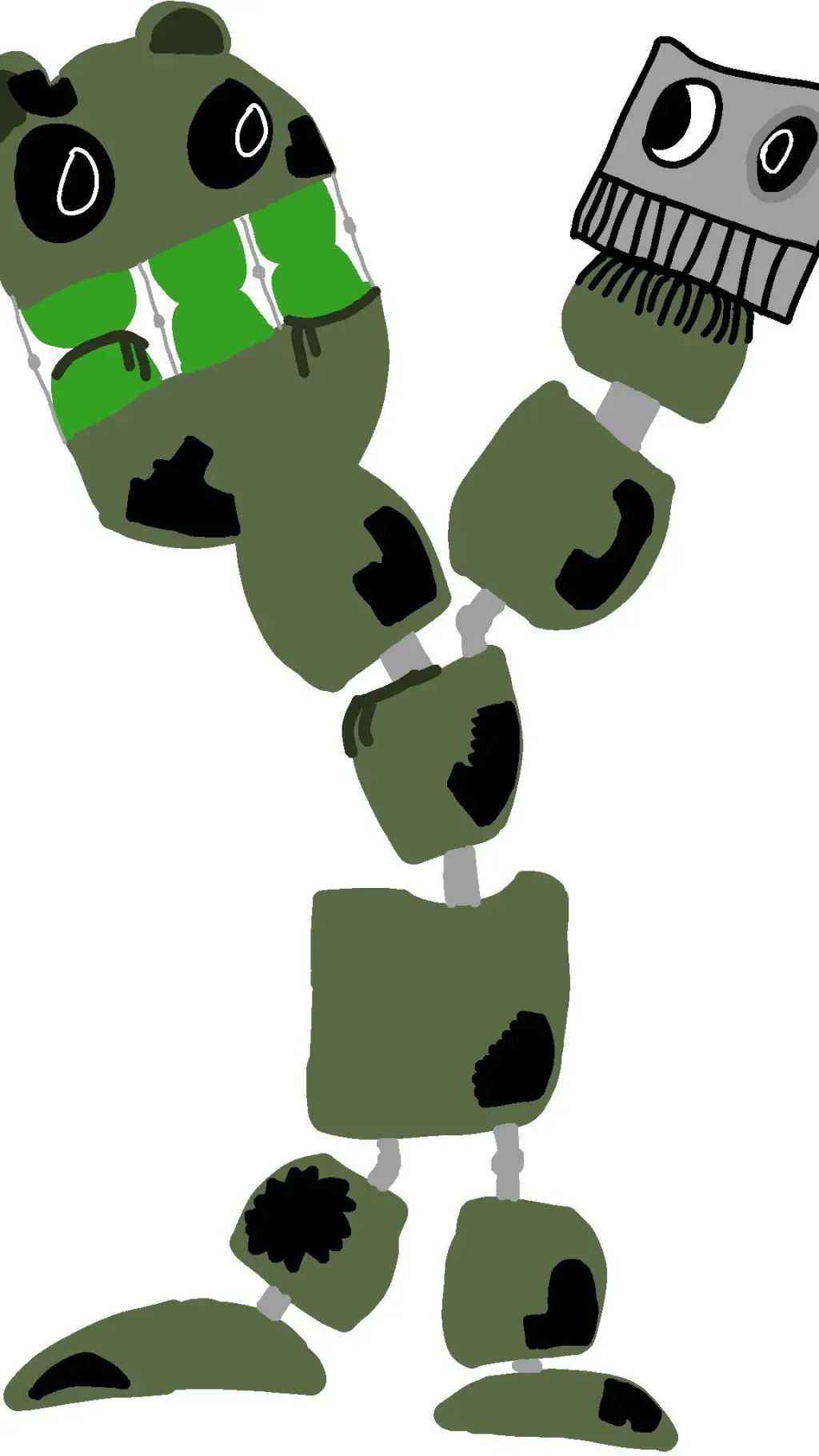 ai character: springy background