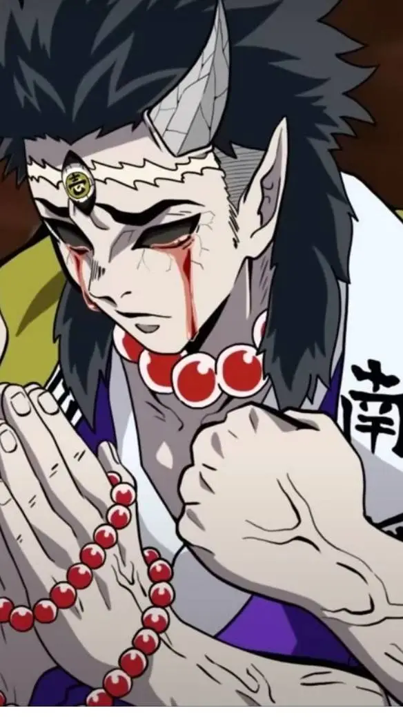 ai character: demon gyomey  background