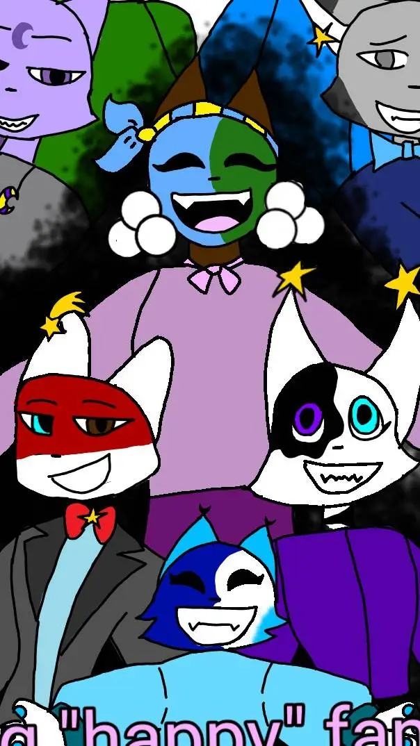 ai character: star Comet show AU background