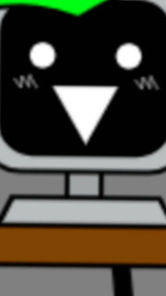 ai character: MR. Fun computer  background
