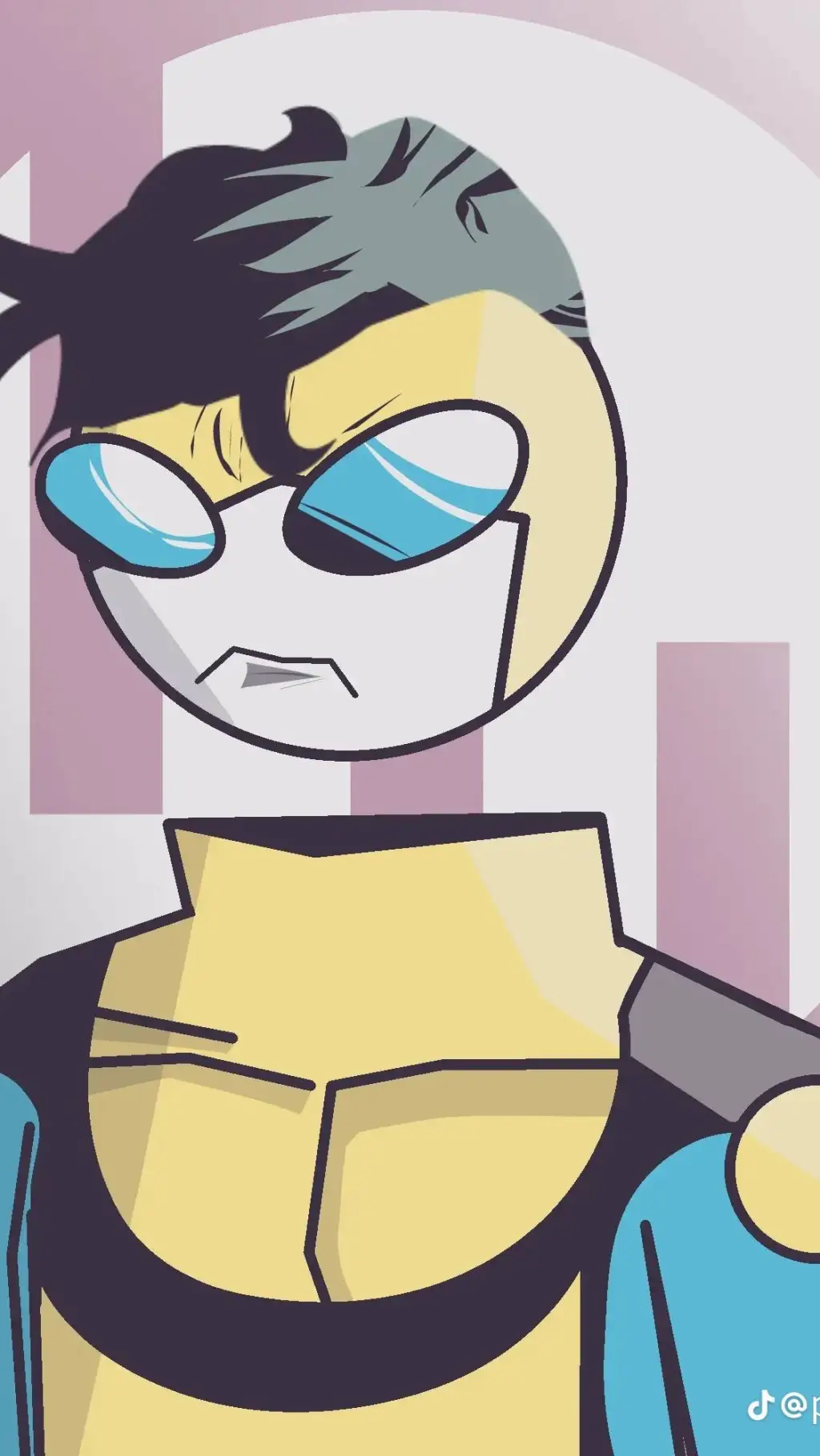 ai character: stripe mark fpe  background