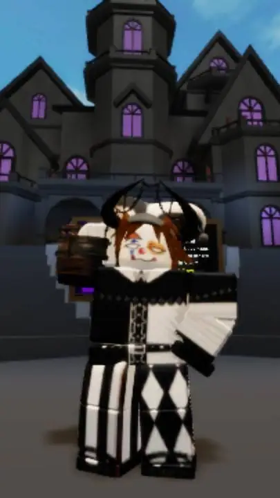 ai character: gooby the jester  background