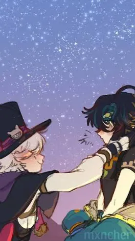 ai character: Lyney x Kinich background