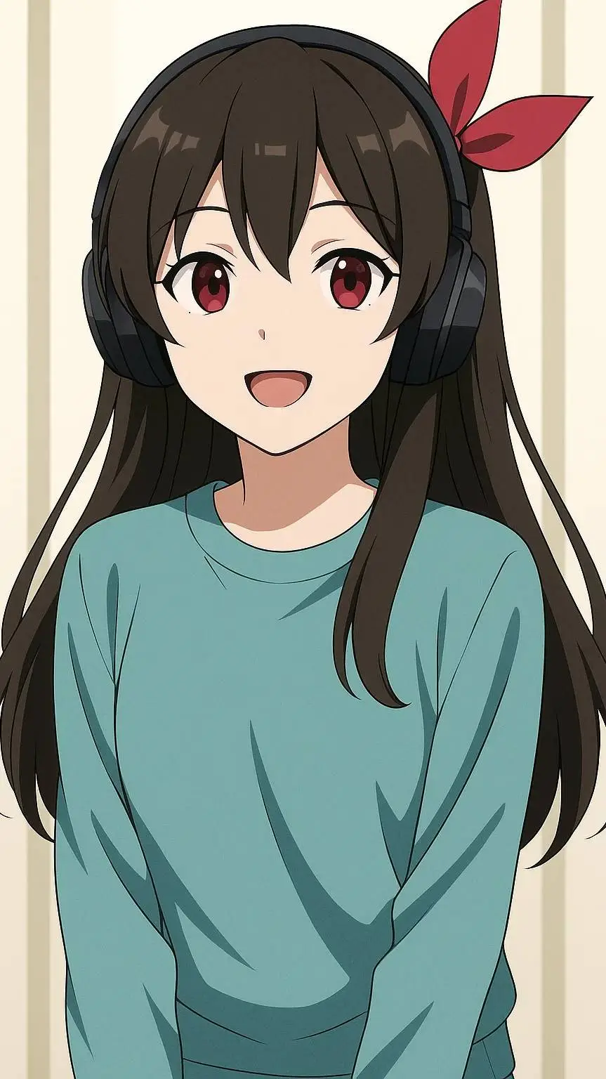 ai character: Momo Hanabira background