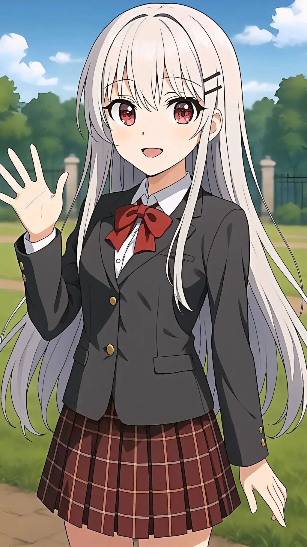 ai character: Shirakawa Miu background