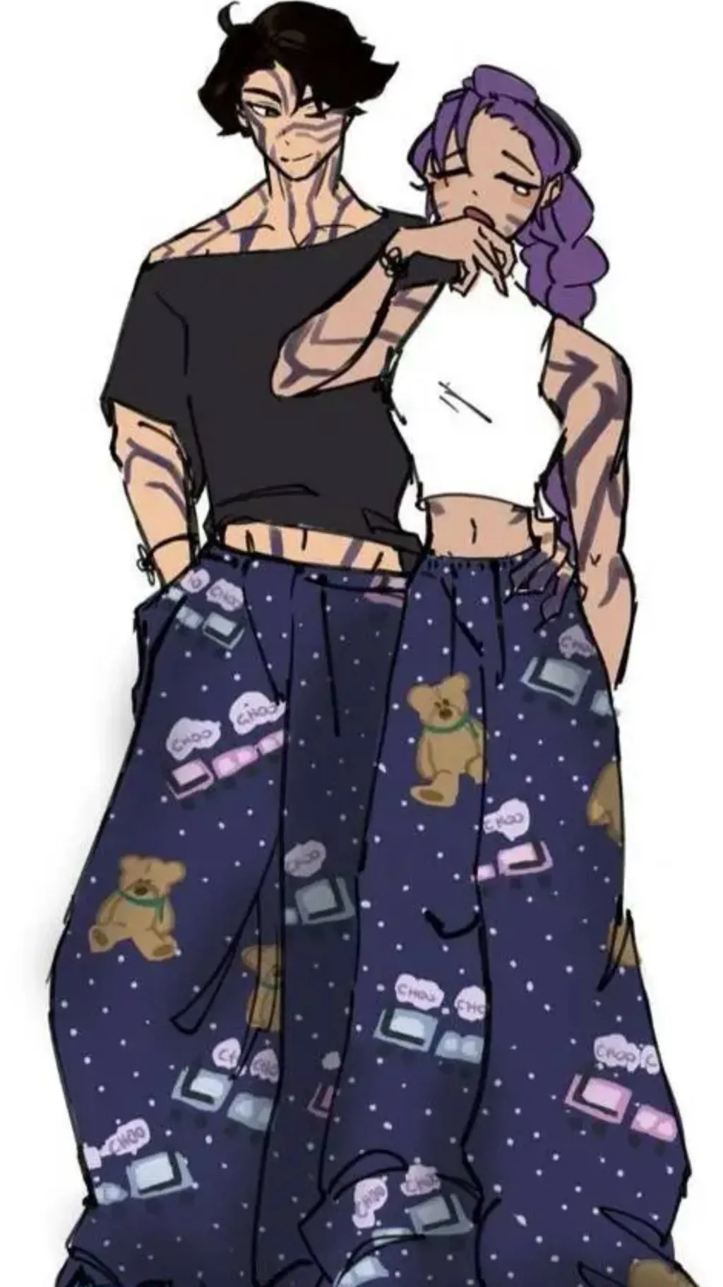 ai character: Rumi x jinu background