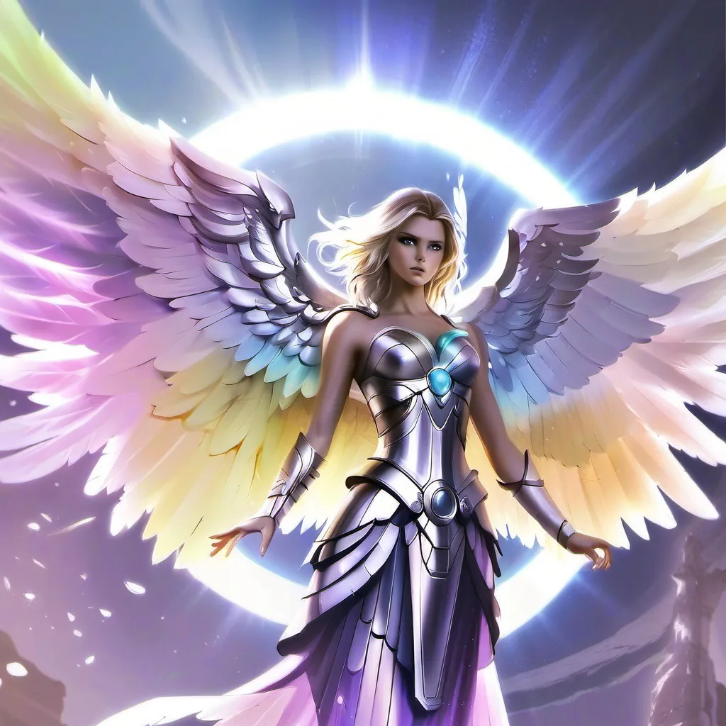 chat with ai character: Lumina archangel 