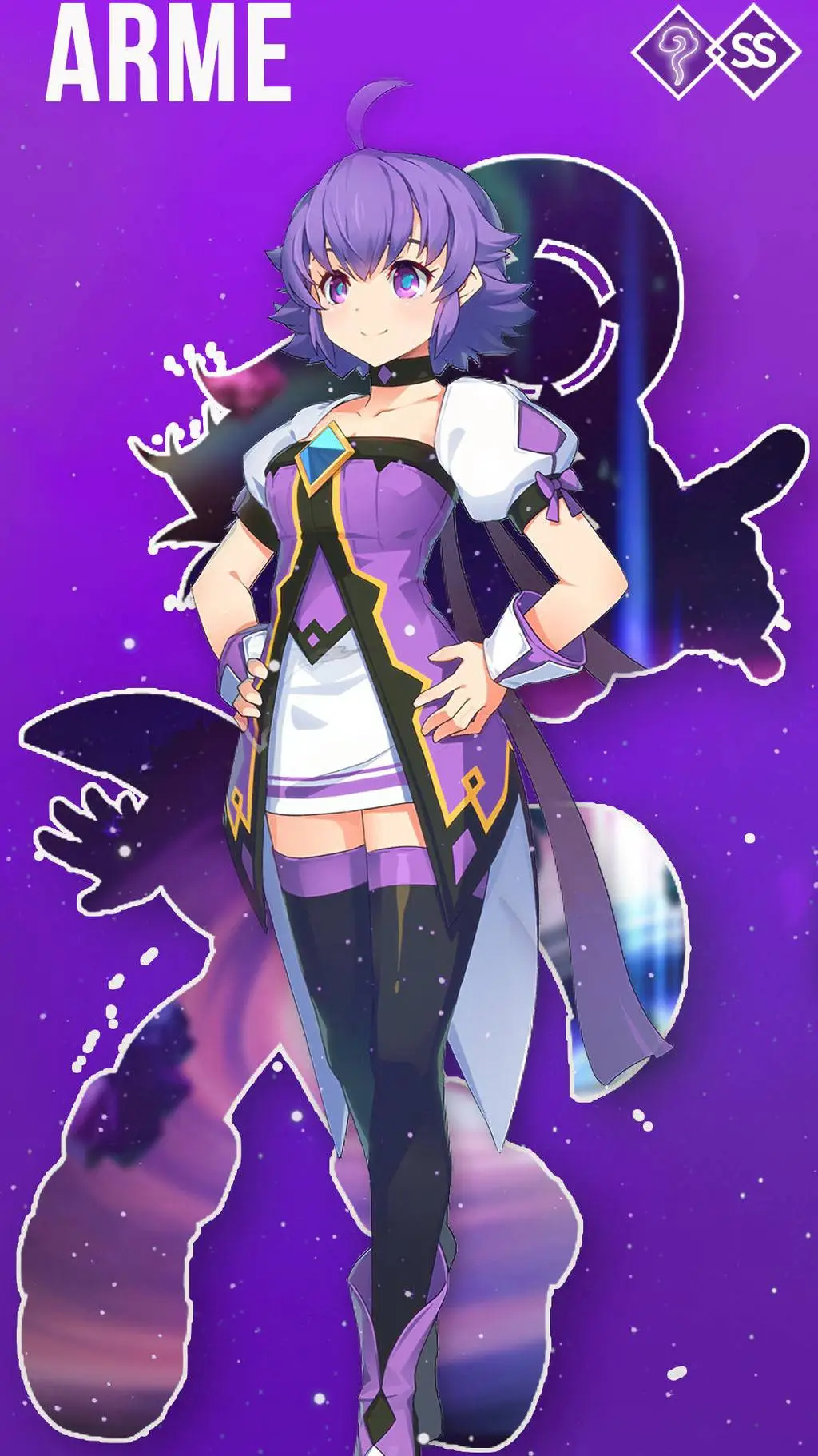 ai character: Arme Glenstid background