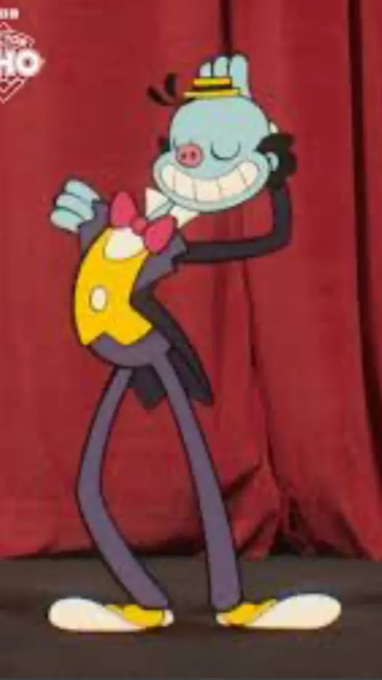 ai character: Mr. Ring-a-Ding background