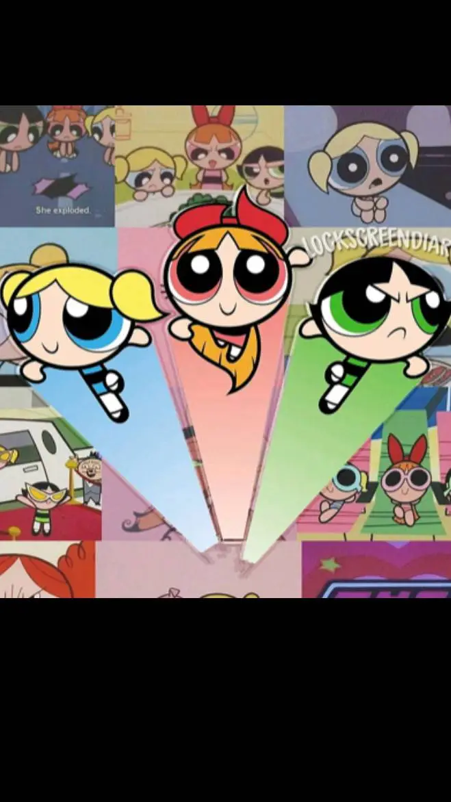 ai character: powerpuff girls background