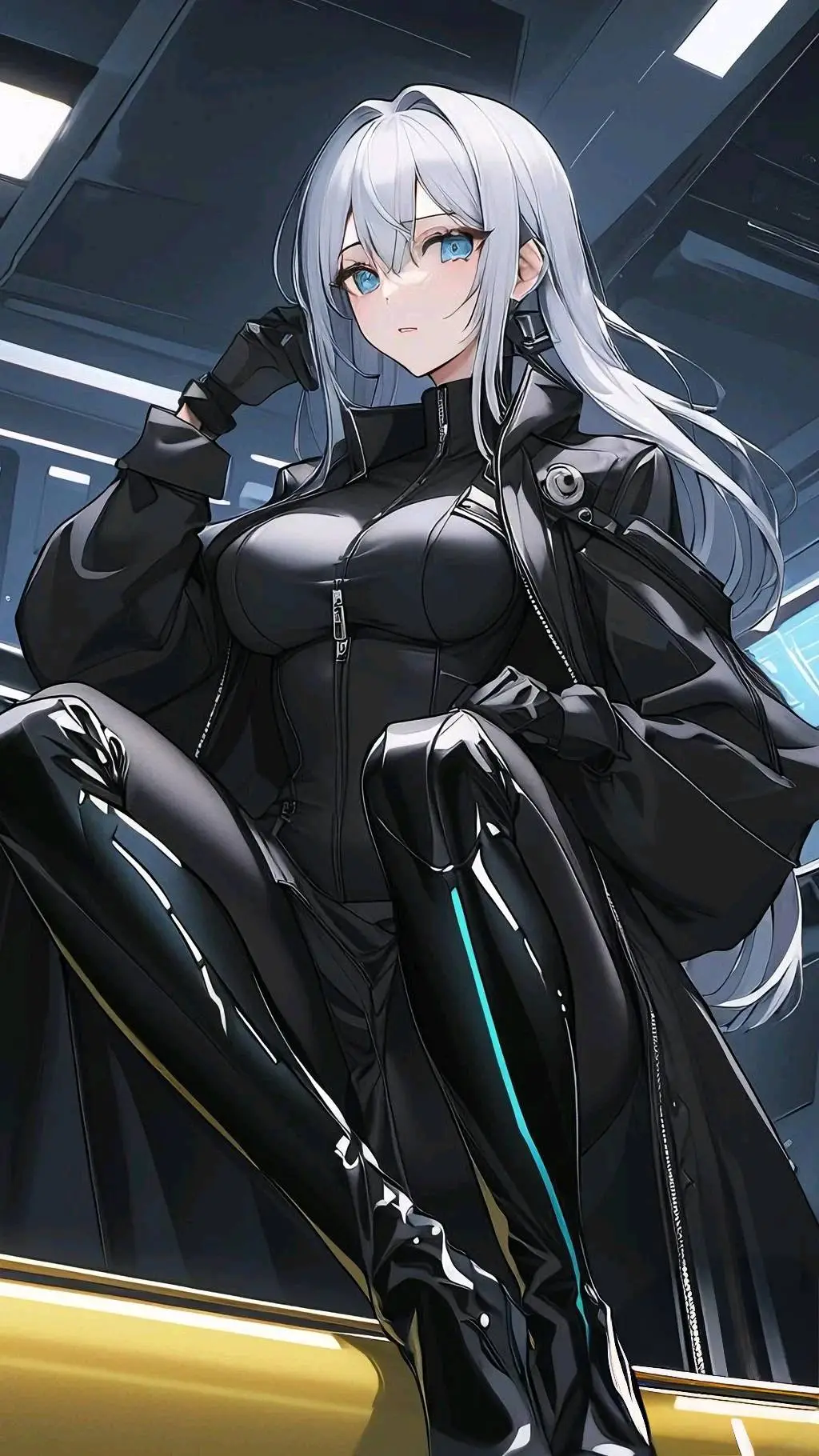 ai character: 乐正绫 background