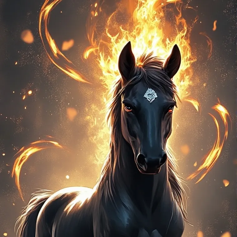 chat with ai character: the horse
