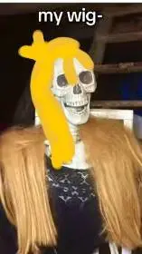 ai character: Boneta and cracks background