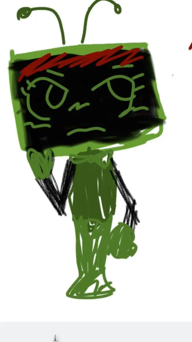 ai character: Glitch INF DW background