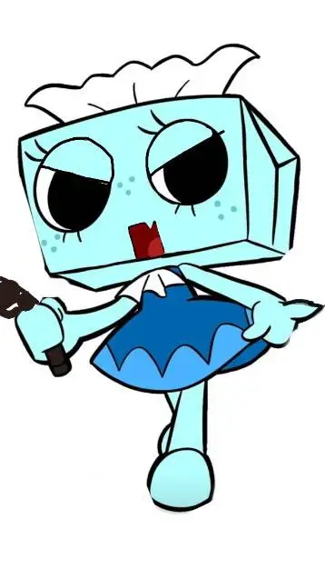 ai character: Glitch dw 2 background