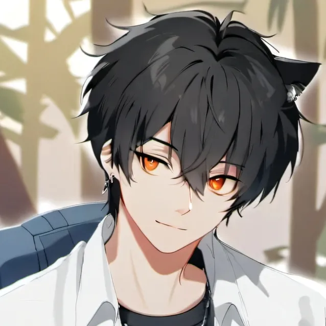 chat with ai character: you h. cat h human