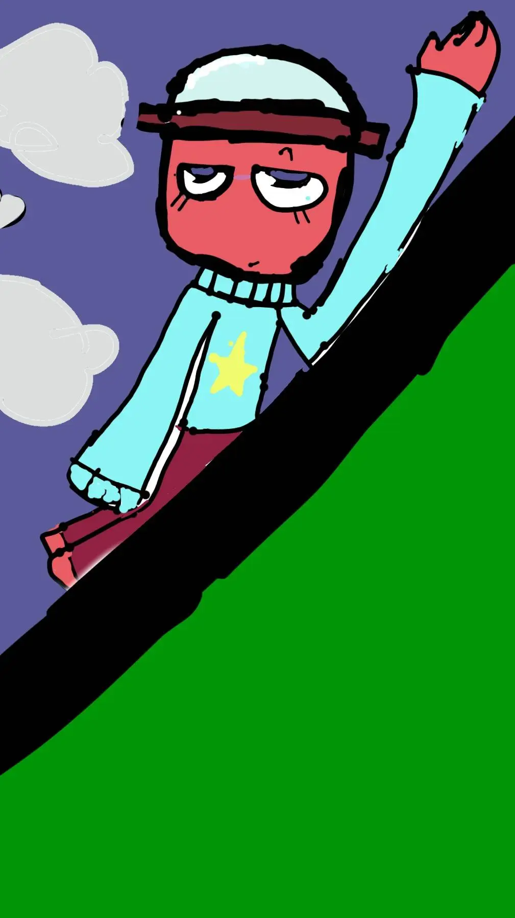 ai character: Gigi but hated?!  background