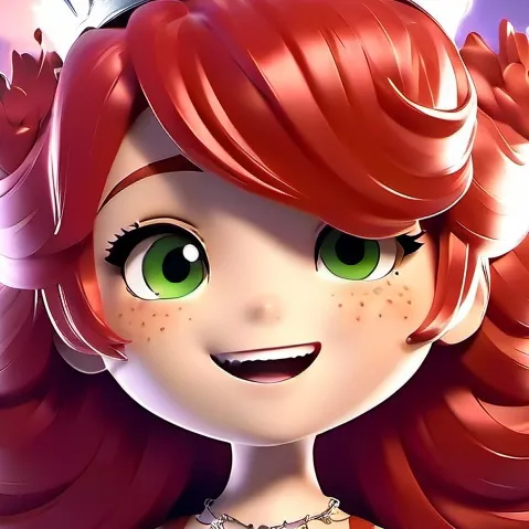 chat with ai character: The red dress girl