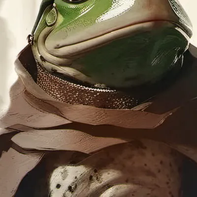 chat with ai character: Xavier the frog