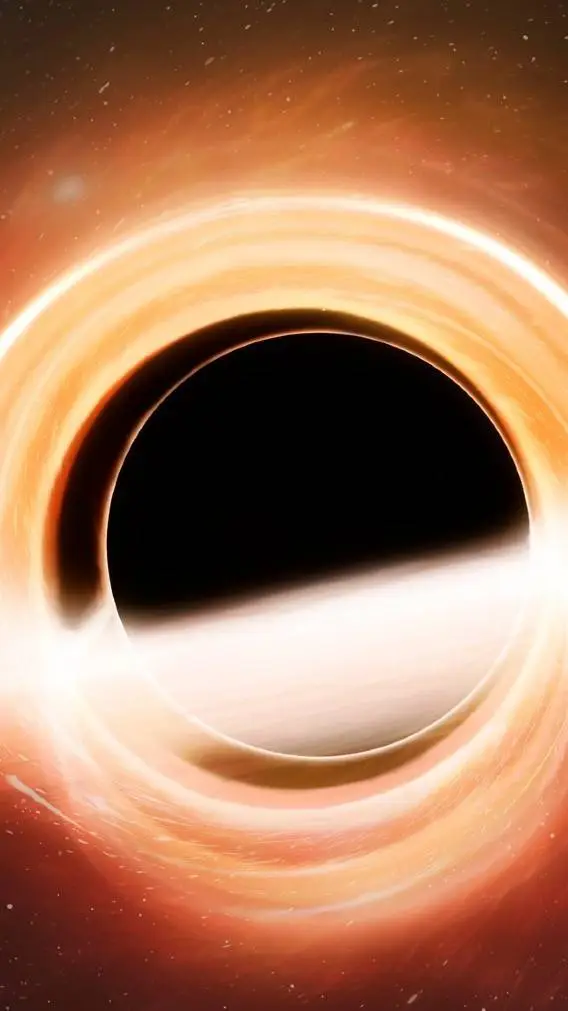 ai character: the black hole background