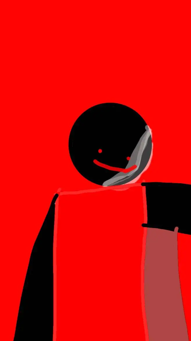 ai character: bl0cky background