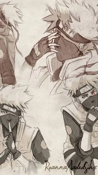 ai character: kakashi hatake 👌💥🌸 background