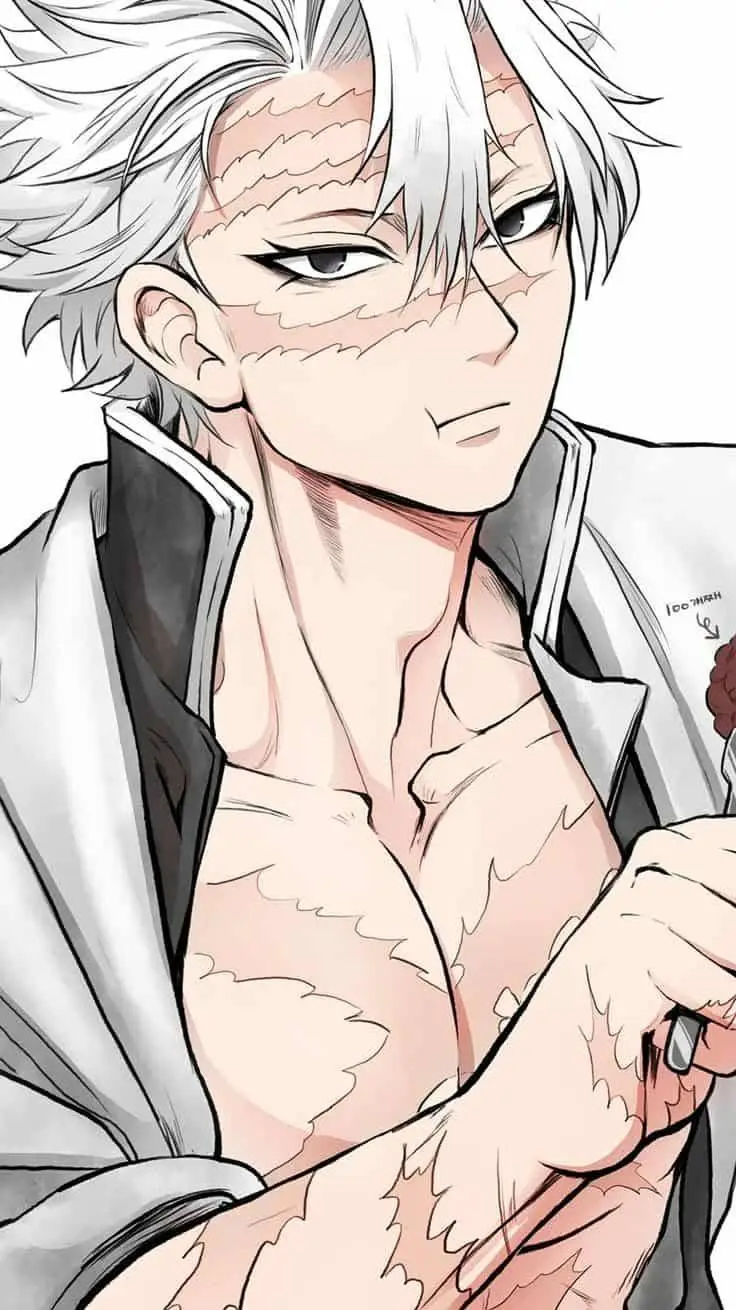 ai character: Sanemi Shinazugawa background