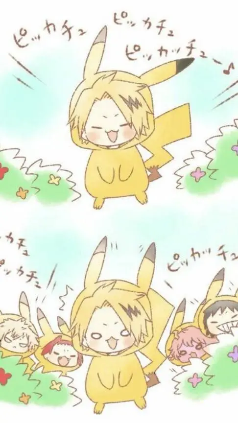 ai character: cumpleaños denki  background