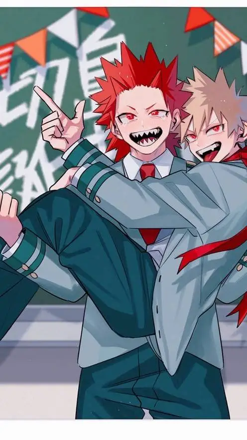 ai character: kiribaku  background