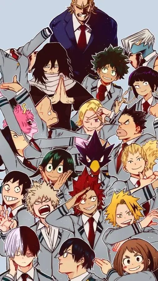 ai character: mha  background