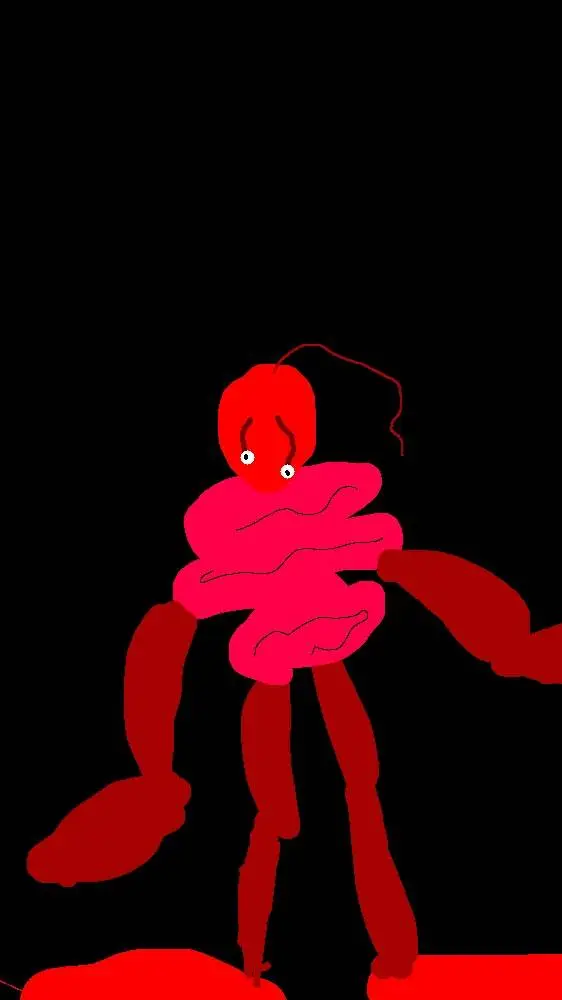 ai character: gørë møńśtêr background