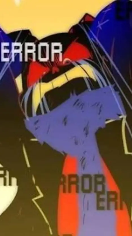 ai character: Error sans background