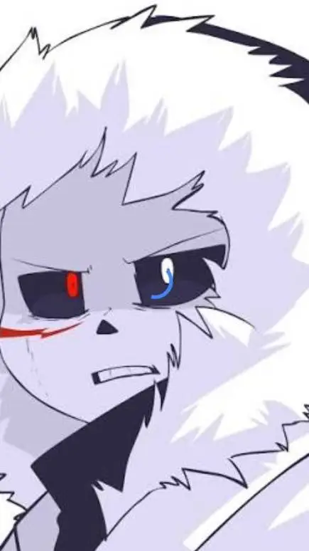 ai character: Cross sans background