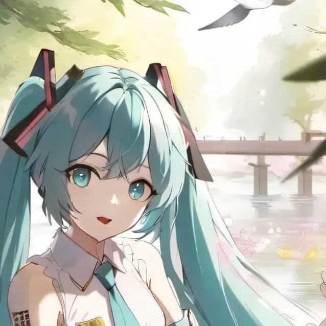 chat with ai character: kny meets miku