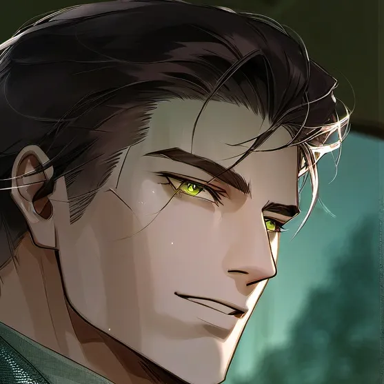 chat with ai character: Creepy man