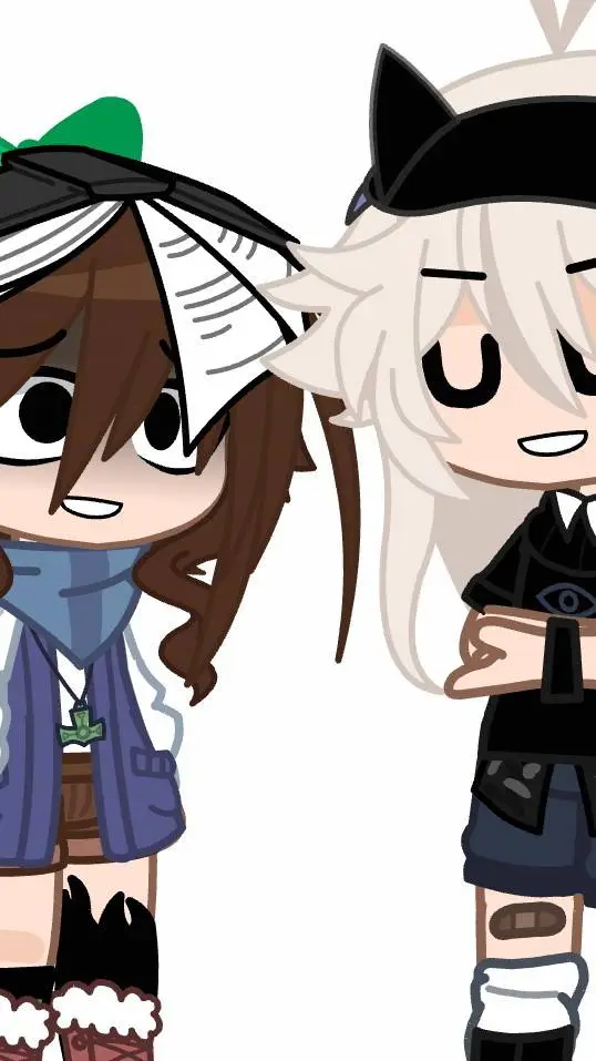 ai character: Katie meets Baldi background